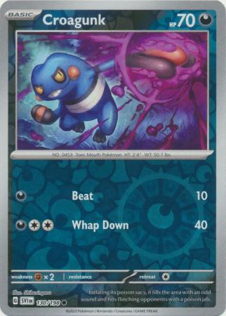130/198 - Croagunk RH - S&V Base