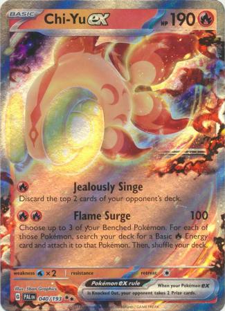 040/193 - Chi-Yu ex - Paldea Evolved