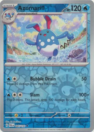 045/193 - Azumarill RH - Paldea Evolved