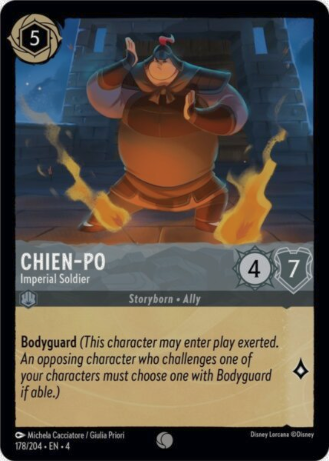 178/204 - Chien-Po – Imperial Soldier - Holo - Ursula's Return