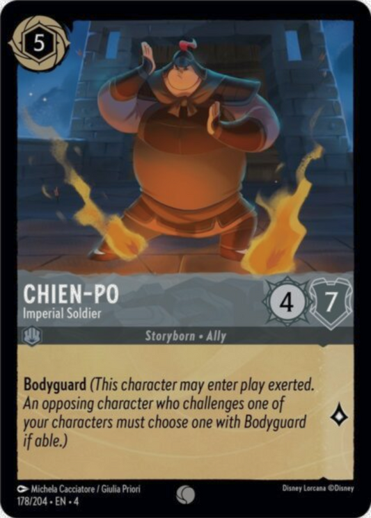 178/204 - Chien-Po – Imperial Soldier - Holo - Ursula's Return