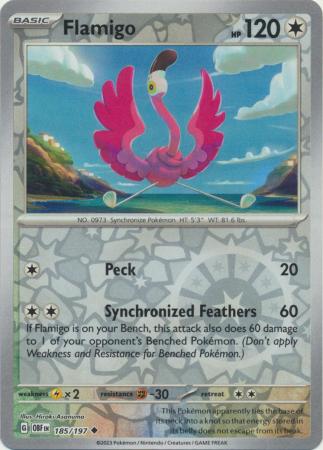 185/197 - Flamigo RH - Obsidian Flames