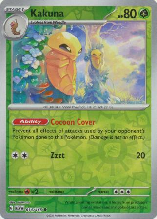 014/165 - Kakuna RH - Pokemon 151