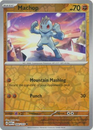 066/165 - Machop RH - Pokemon 151