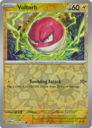 100/165 - Voltorb RH - Pokemon 151