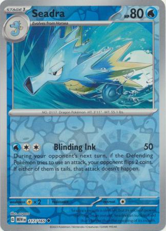 117/165 - Seadra RH - Pokemon 151