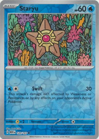 120/165 - Staryu RH - Pokemon 151