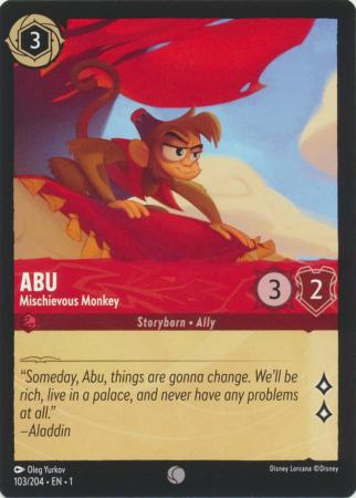 103/204 - Abu - Mischievous Monkey - The First Chapter