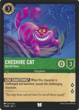 071/204 - Cheshire Cat - Not All There - The First Chapter