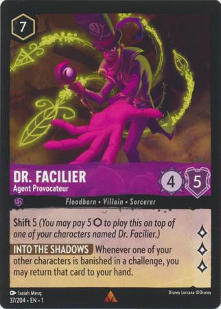 037/204 - Dr. Facilier - Agent Provocateur - The First Chapter