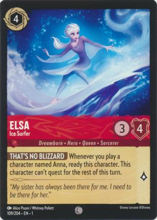 109/204 - Elsa - Ice Surfer - The First Chapter