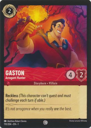 110/204 - Gaston - Arrogant Hunter - The First Chapter