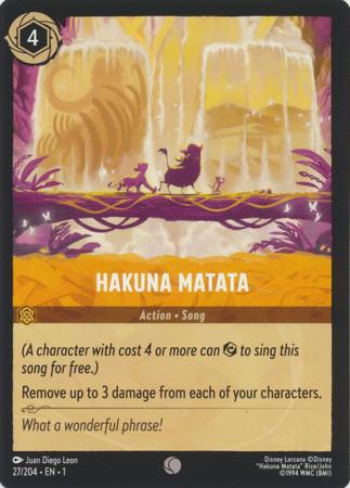 027/204 - Hakuna Matata - The First Chapter