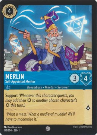 153/204 - Merlin - Self-Appointed Mentor - The First Chapter