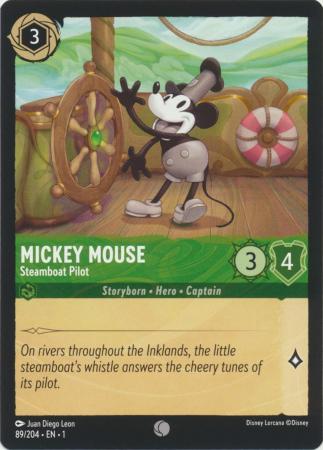 089/204 - Mickey Mouse - Steamboat Pilot - The First Chapter