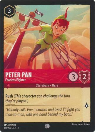 119/204 - Peter Pan - Fearless Fighter - The First Chapter