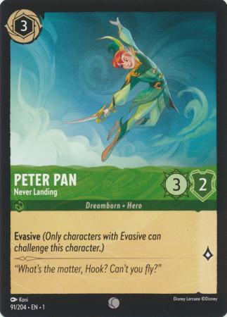 091/204 - Peter Pan - Never Landing - The First Chapter