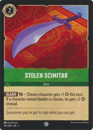 102/204 - Stolen Scimitar - The First Chapter