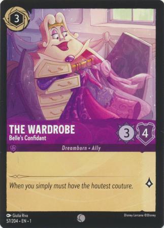 057/204 - The Wardrobe - Belle's Confidant - The First Chapter