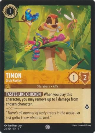 024/204 - Timon - Grub Rustler - The First Chapter