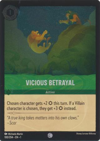 100/204 - Vicious Betrayal - The First Chapter