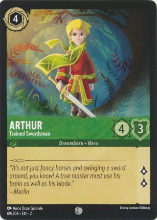 069/204 - Arthur - Trained Swordsman - Rise of the Floodborn