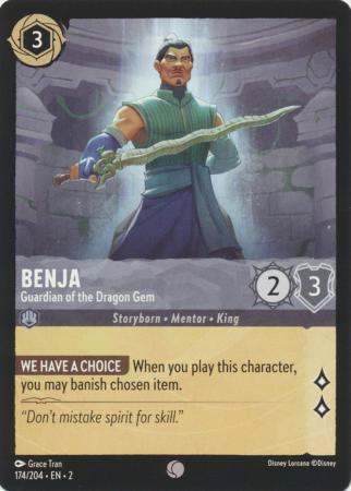 174/204 - Benja - Guardian of the Dragon Gem - Rise of the Floodborn