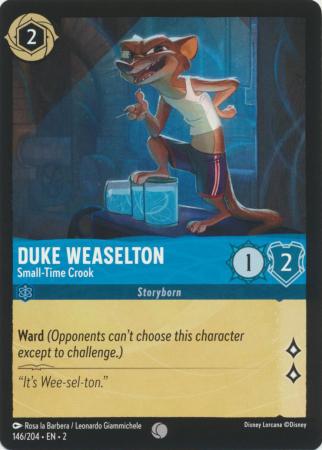 146/204 - Duke Weaselton - Small-Time Crook - Rise of the Floodborn