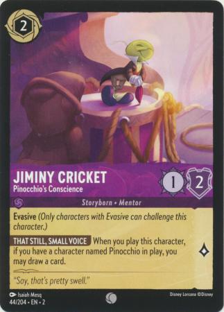 044/204 - Jiminy Cricket - Pinocchio's Conscience - Rise of the Floodborn