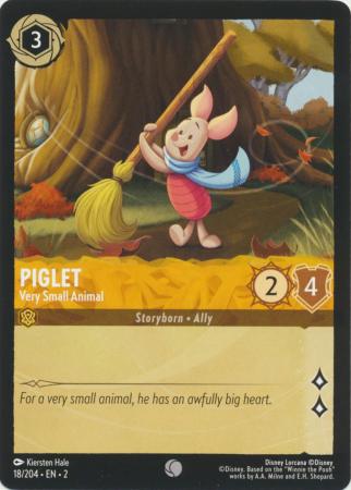 018/204 - Piglet - Very Small Animal - Rise of the Floodborn