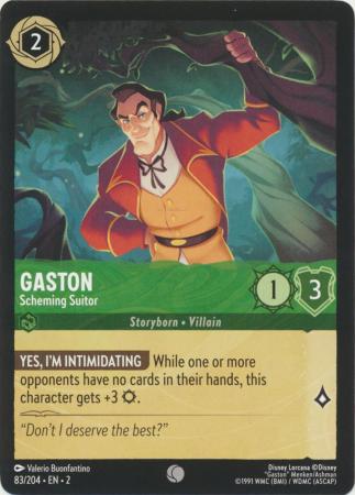 083/204 - Gaston - Scheming Suitor - Rise of the Floodborn