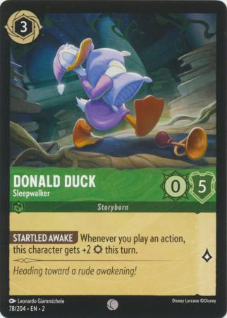 078/204 - Donald Duck - Sleepwalker - Rise of the Floodborn