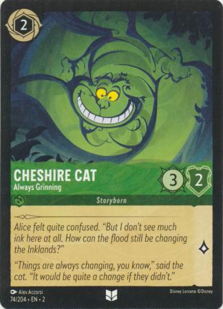 074/204 - Cheshire Cat - Always Grinning - Rise of the Floodborn