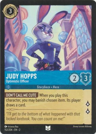 152/204 - Judy Hopps - Optimistic Officer - Rise of the Floodborn