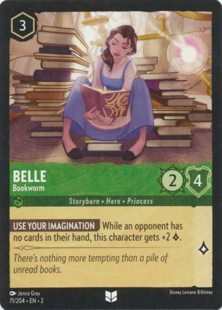 071/204 - Belle - Bookworm - Rise of the Floodborn