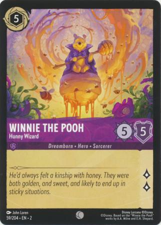 059/204 - Winnie the Pooh - Hunny Wizard - Rise of the Floodborn