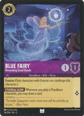 036/204 - Blue Fairy - Rewarding Good Deeds - Rise of the Floodborn