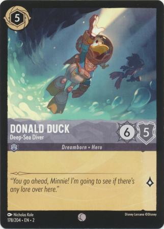 178/204 - Donald Duck - Deep-Sea Diver - Rise of the Floodborn