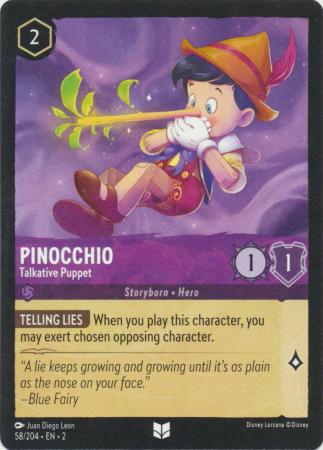 058/204 - Pinocchio - Talkative Puppet - Rise of the Floodborn