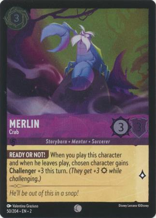 050/204 - Merlin - Crab - Holo - Rise of the Floodborn