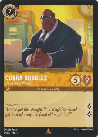 004/204 - Cobra Bubbles - Just a Social Worker - Rise of the Floodborn