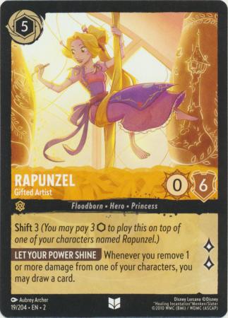 019/204 - Rapunzel - Gifted Artist - Rise of the Floodborn