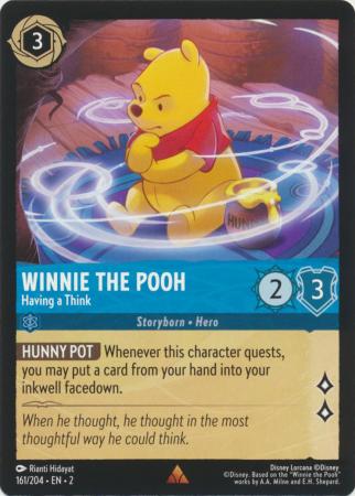 161/204 - Winnie the Pooh - Having a Think - Rise of the Floodborn