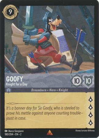 180/204 - Goofy - Knight for a Day - Rise of the Floodborn