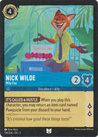 154/204 - Nick Wilde - Wily Fox - Rise of the Floodborn