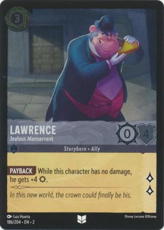 186/204 - Lawrence - Jealous Manservant - Holo - Rise of the Floodborn