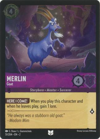 052/204 - Merlin - Rabbit - Holo - Rise of the Floodborn