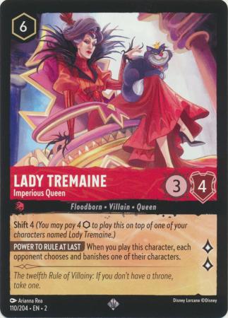 110/204 - Lady Tremaine - Imperious Queen - Rise of the Floodborn