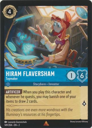 149/204 - Hiram Flaversham - Toymaker - Rise of the Floodborn