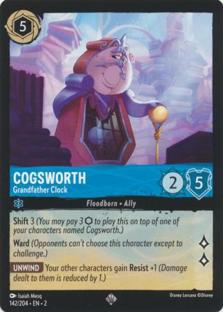 142/204 - Cogsworth - Grandfather Clock - Rise of the Floodborn